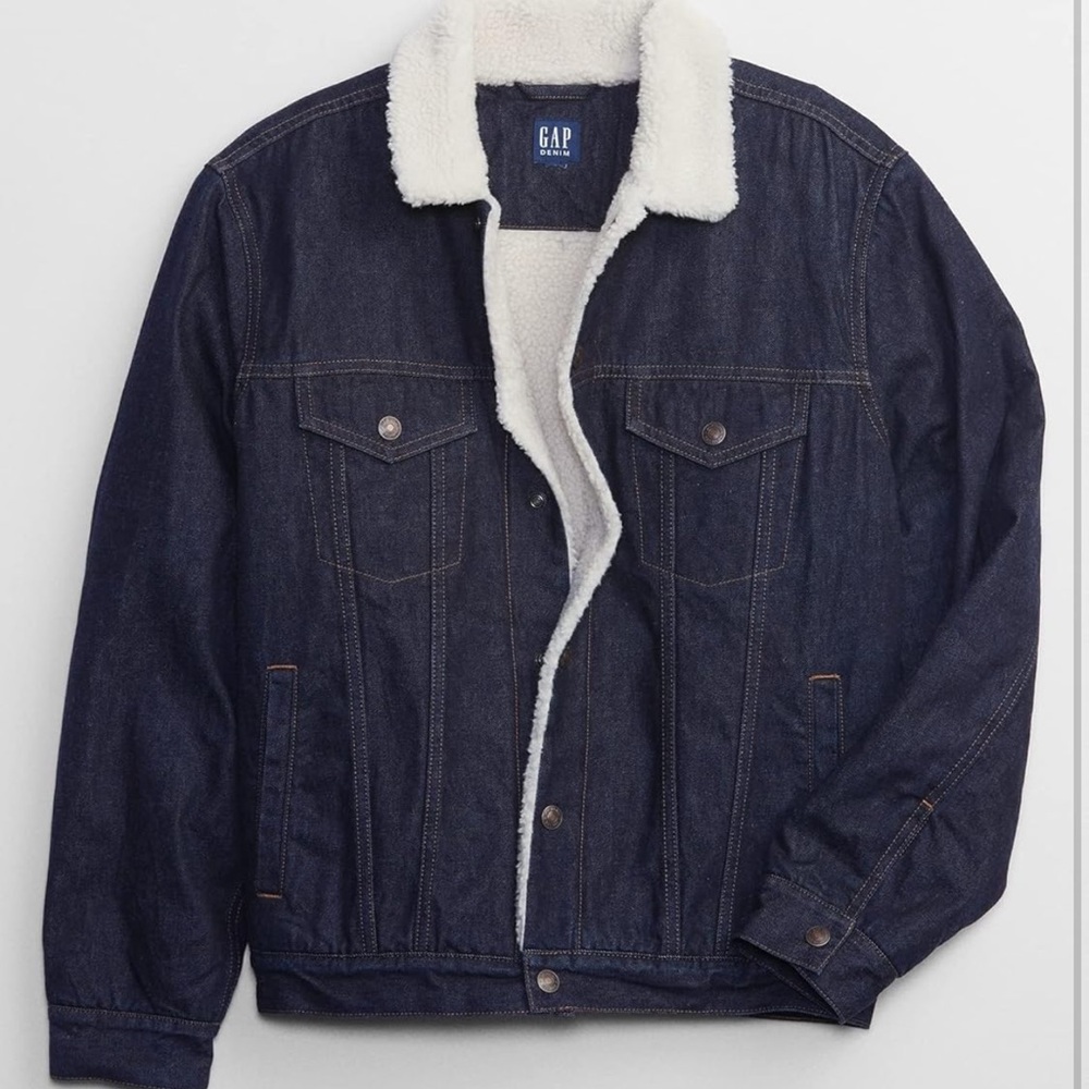 GAP Sherpa lined denim Jacket
